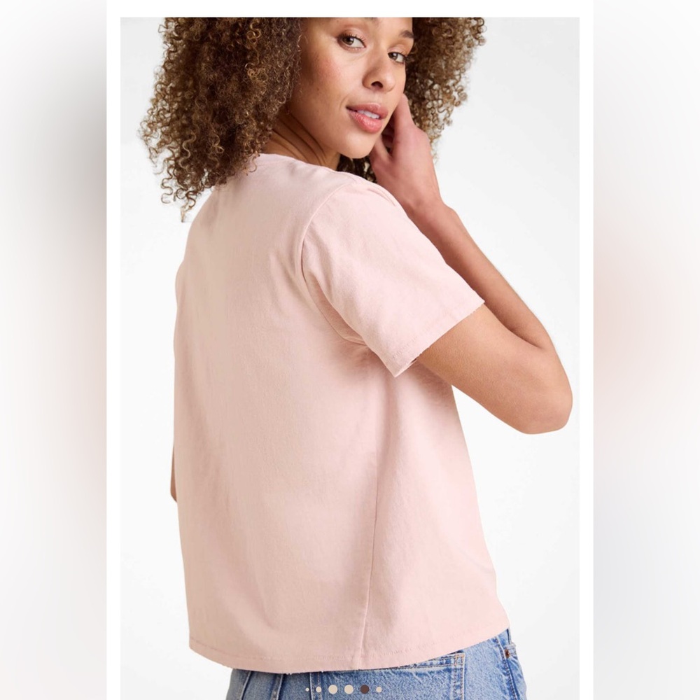 nuuds everyday tee in ribbon size large - Picture 2 of 6